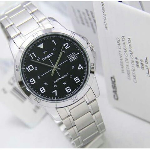 Jam Tangan Pria Fashion Original Casio Mtp-V008D-1B