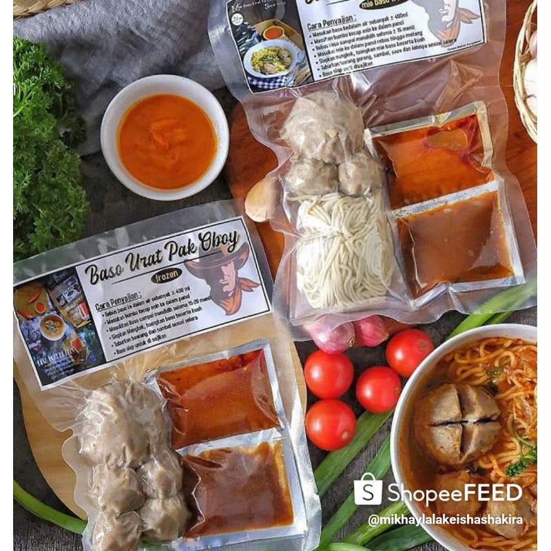 

Baso Urat Pak Oboy Frozen (Sawah Kurung Bandung)