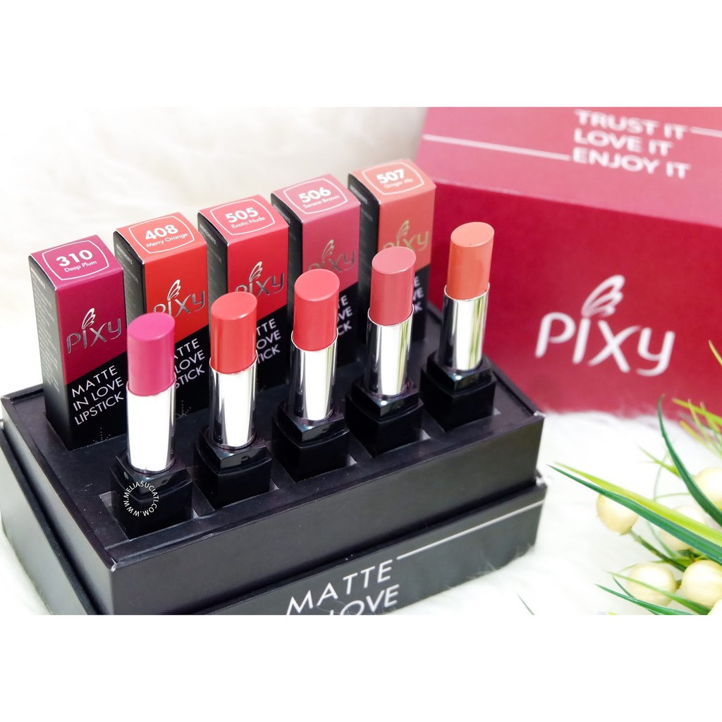 ❄️MATCHA❄️ PIXY LIPSTICK MATTE IN LOVE - LIPSTICK MATTE PIXY