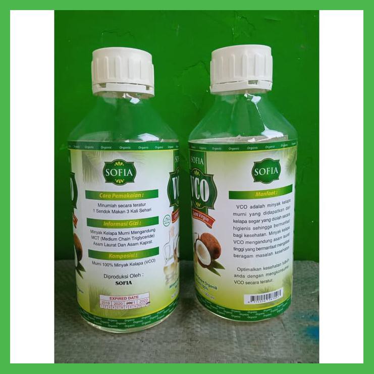 

VCO VIRGIN COCONUT OIL MINYAK KELAPA MURNI 1 LITER, 1000 ML TERBAIK