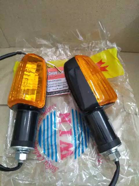 Lampu Sen-Sein-Riting-Sign-Reting Samping belakang Honda Tiger Old-TILAM 2000/Mega Pro Lama sepasang