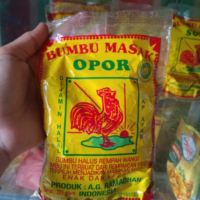 

bumbu opor cap ayam asli palembang