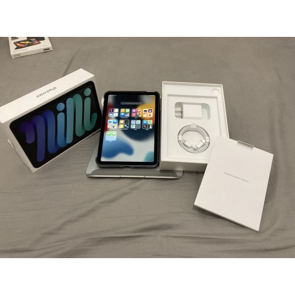 iPad Mini 6 2021 256GB WiFi Cellular 64GB Garansi 1 Tahun Not 5 Second 2nd Bekas Like New