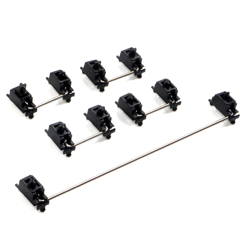 Btsg Untuk Keyboard Mekanik Cherry Stabilizer Axis Satelit 7u 6.25u 2u Hitam