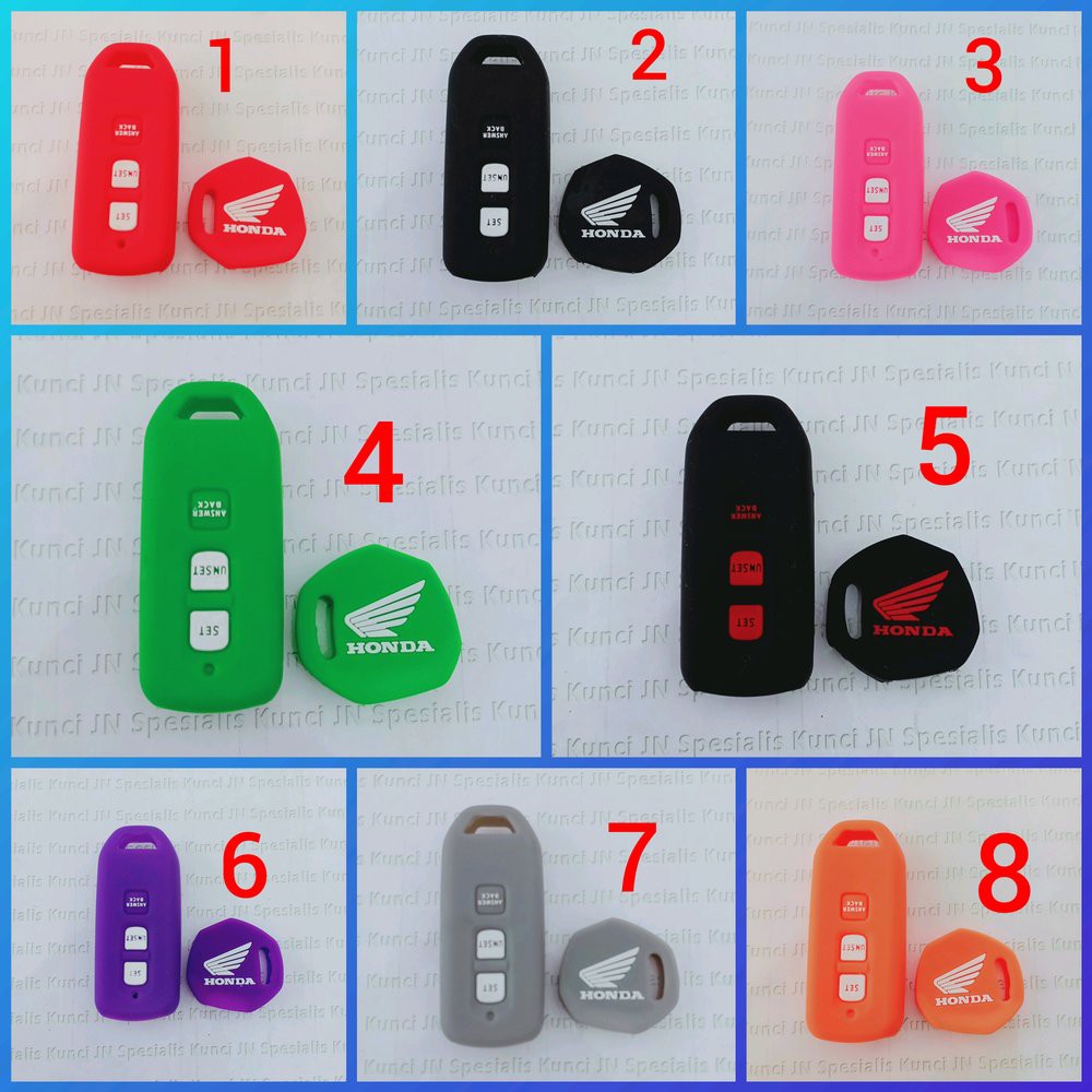 Unik silicon kunci dan remote  Honda scoopy 2017 Murah