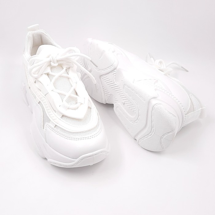 sepatu wanita  Laviola Shoes - Sepatu Sneakers Wanita - 2871 LSY - WHITE - WHITE, 37 kekinian kirim 