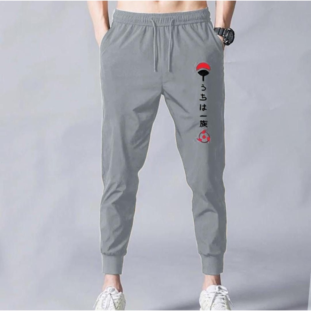 CELANA PANJANG JOGGER  UCHIHA/PAKAIAN PRIA/CELANA SPORT/PAKAIAN OLAHRAGA