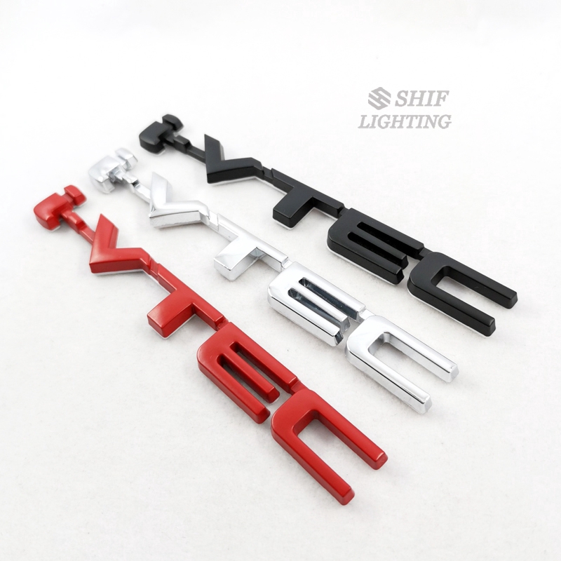 1Pc Stiker Emblem Logo i-VTEC iVTEC Bahan Metal Untuk Mobil Honda