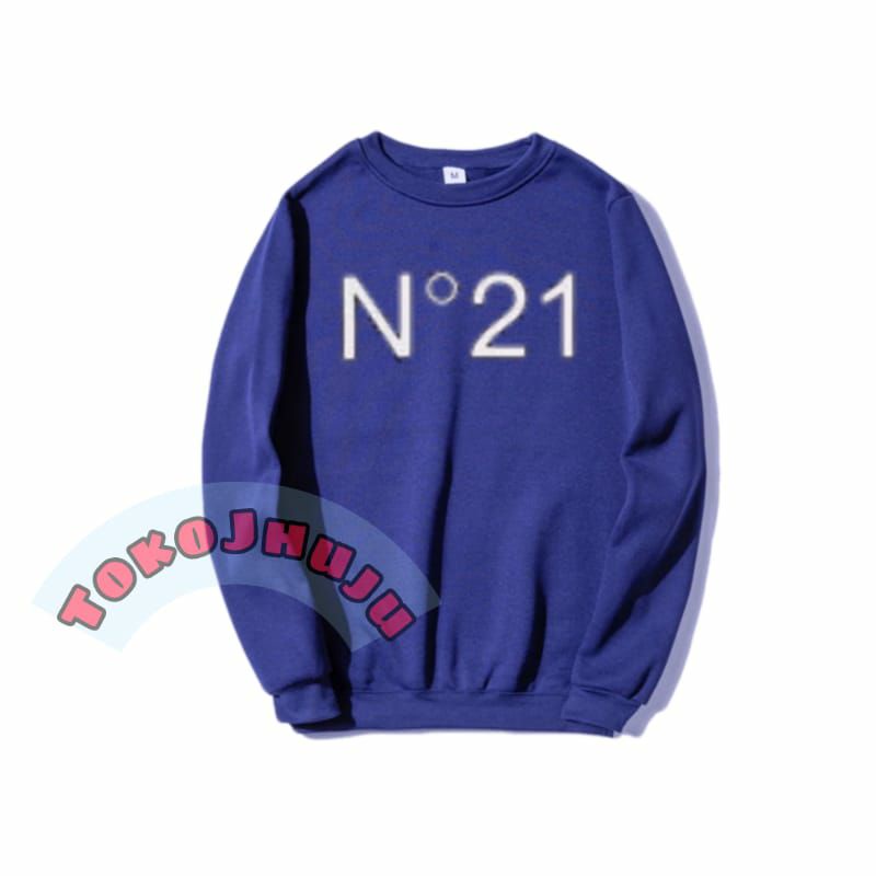 Basic Sweater Exo Suho style N 21 SABLON PUTIH BESAR