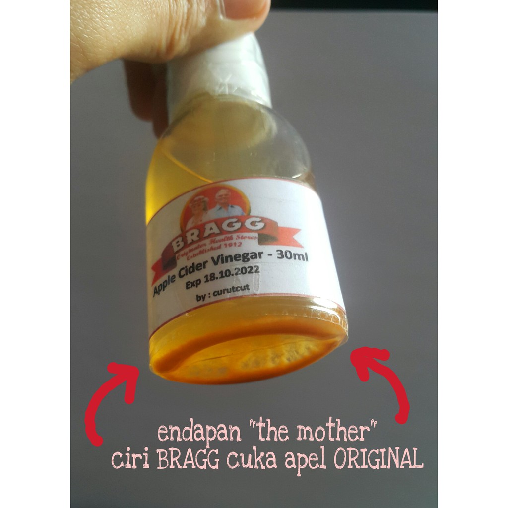 Toner Cuka Apel Bragg With The Mother Baca Deskripsi Shopee Indonesia