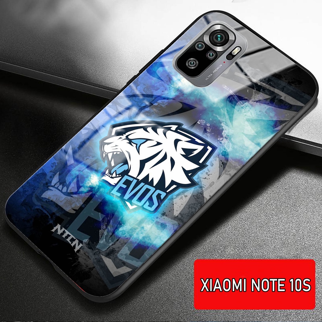 Softcase Glass Kaca XIAOMI REDMI NOTE 10 S - Casing HP XIAOMI REDMI NOTE 10 S [ S17].