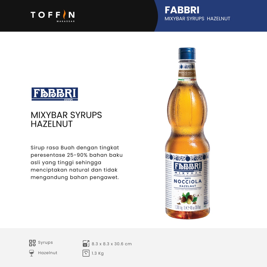 

Fabbri Mixybar Hazelnut