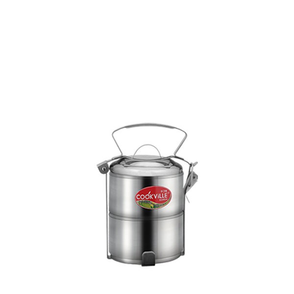 cookville rantang stainless premium 16cm susun 2