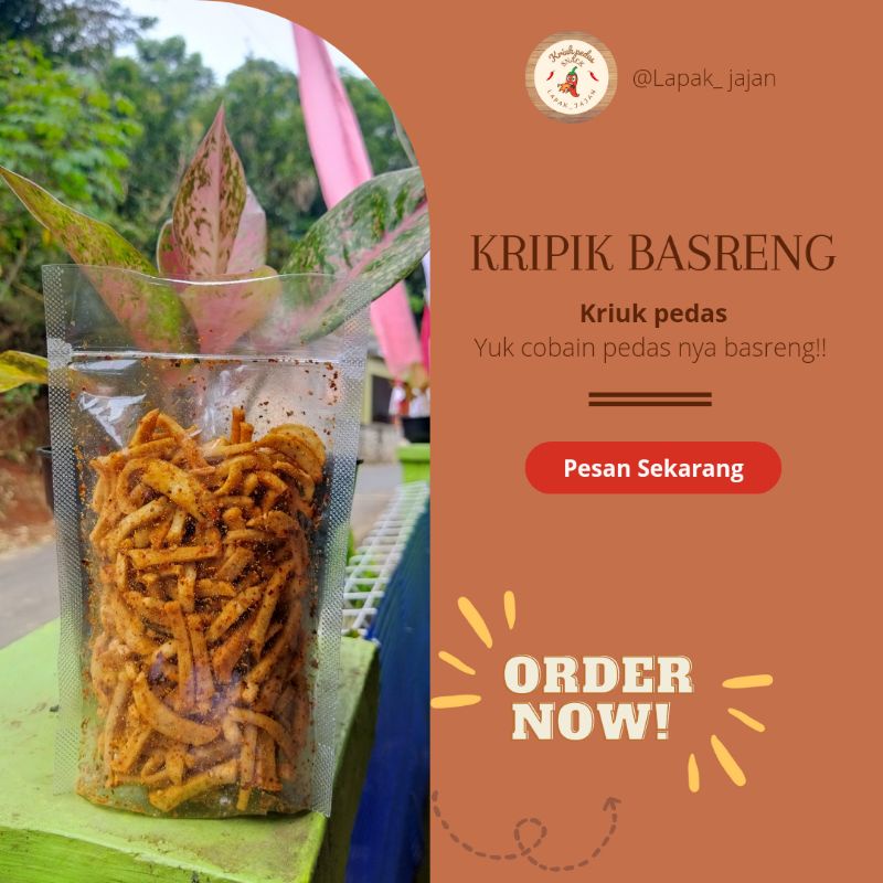 

KRIPIK BASRENG