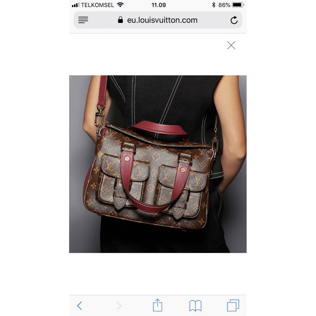 NEW 13 - BAG LS MANHATTAN MIRROR QUALITY