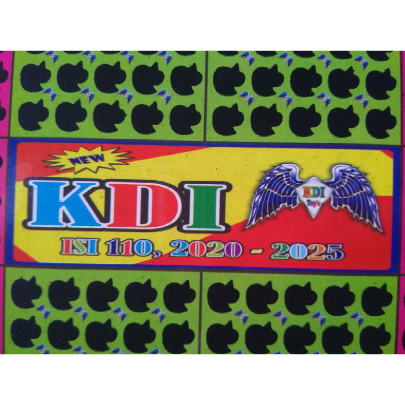 Mainan lotre anak gosok zonk tangkorak KDI titik 15 per ball