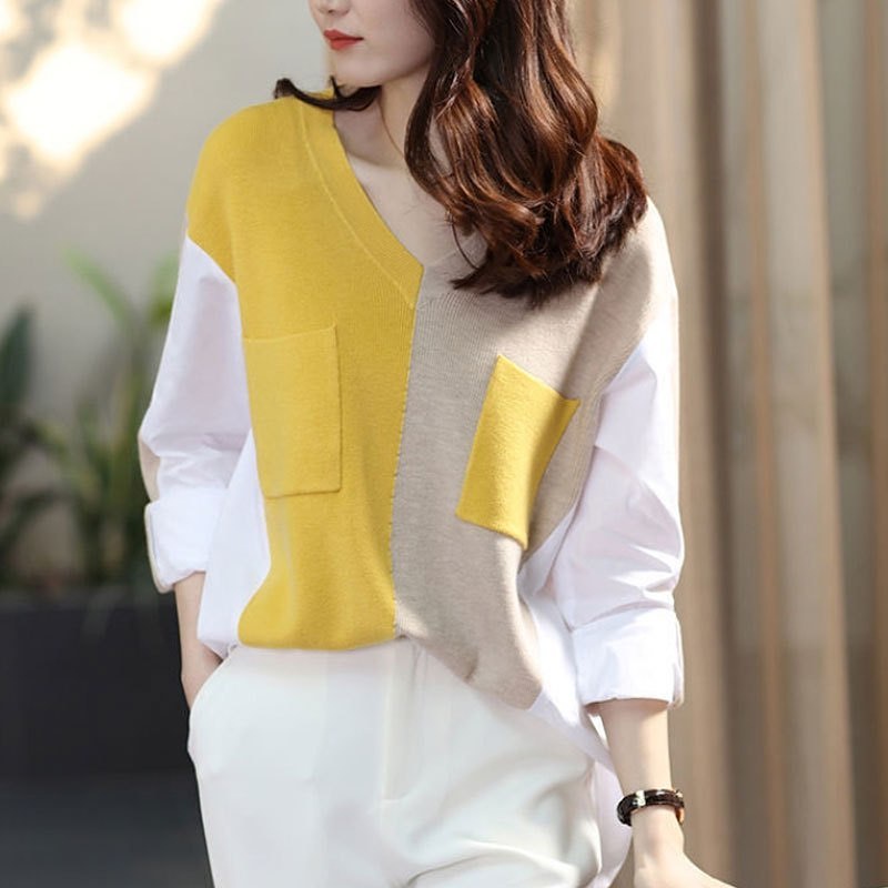 FLORENZA TOP - blouse wanita / korean blouse / blouse murah / korean shirt / baju korea / knit blouse