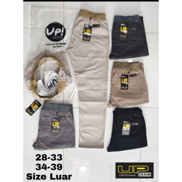 CELANA PANJANG PRIA RIP CHINOS UP DENIM 33-39