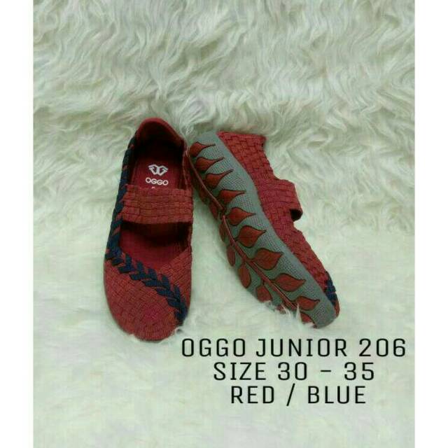 Sepatu Rajut Anak OGGO Junior 206 / J206 KIDS Original