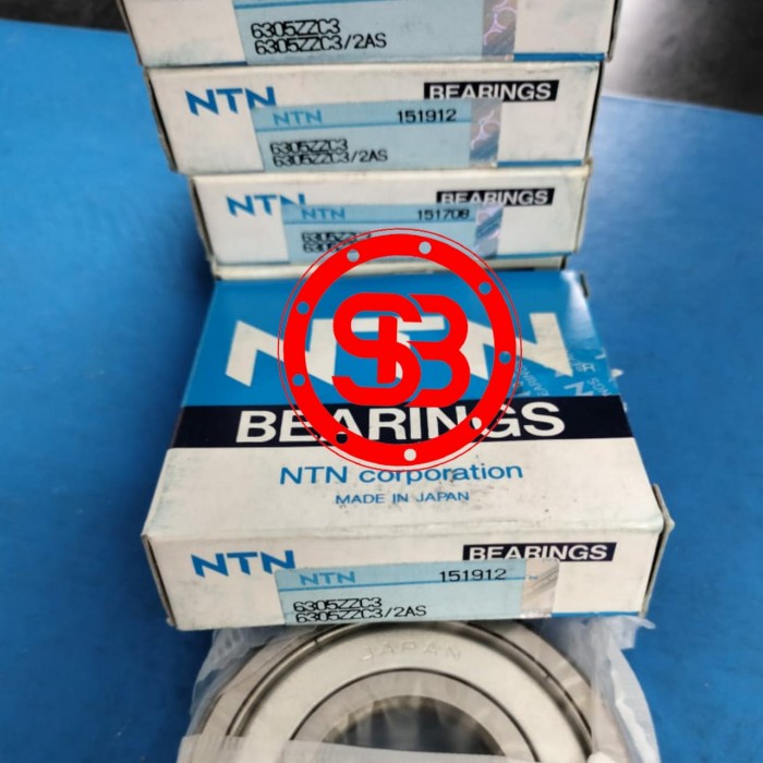 Bearing 6305 ZZ NTN / 6305ZZ C3 NTN JAPAN ORIGINAL