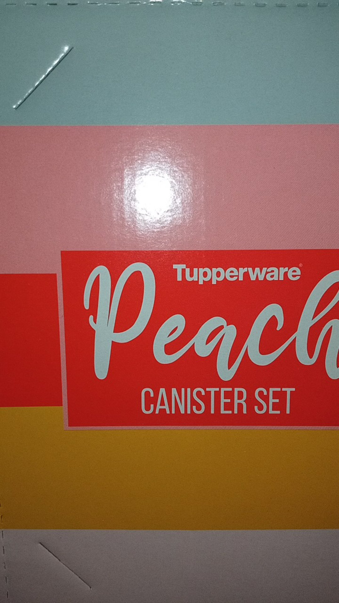 Hk350 Peach Canister Set
