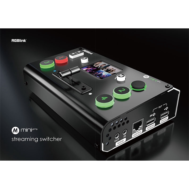 RGBlink Mini Pro Dual Channel 4K Video Switcher