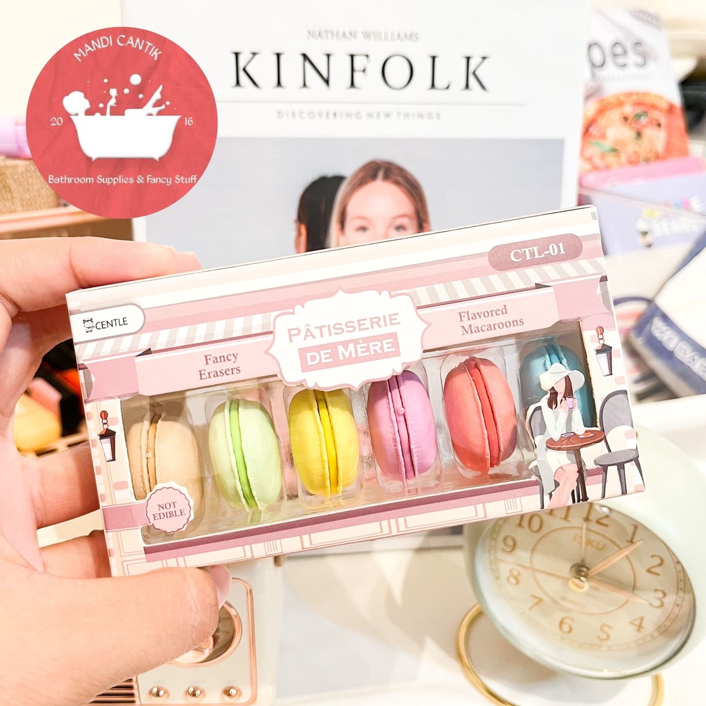 

Centle Penghapus bentuk macaroon makaron macaron bentuk makanan penghapus lucu WANGI TERMURAH eraser kado unik hapusan pensil hadiah lucu