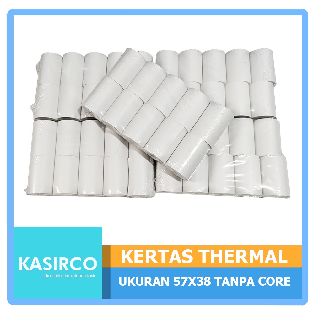 

Kertas Thermal Untuk Kasir Ukuran 58x30 isi 200 Roll