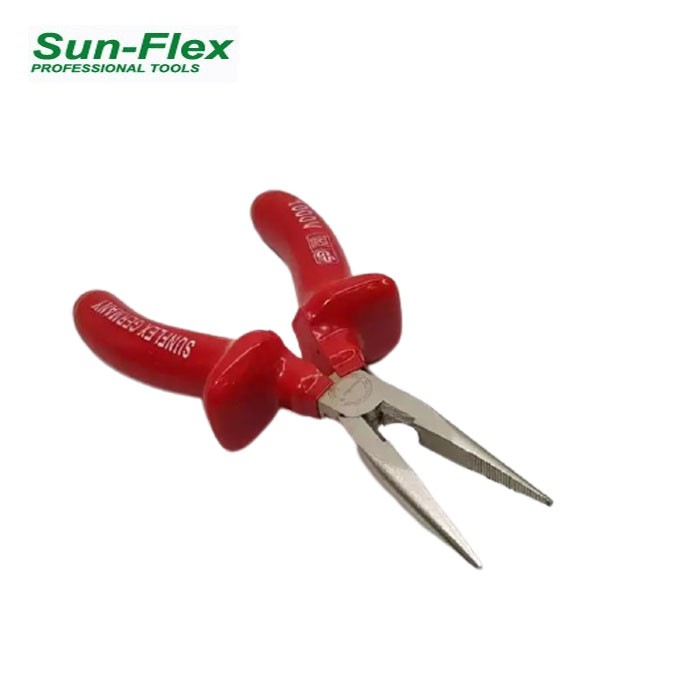 Sunflex Tang Lancip 6 Inch Listrik 1000V Sun-flex Long Nose Plier