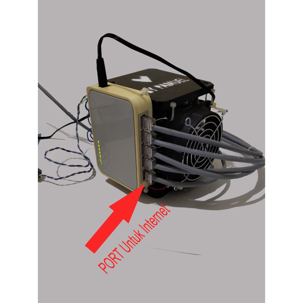 Mining Verus Coin 1 rig  4 board