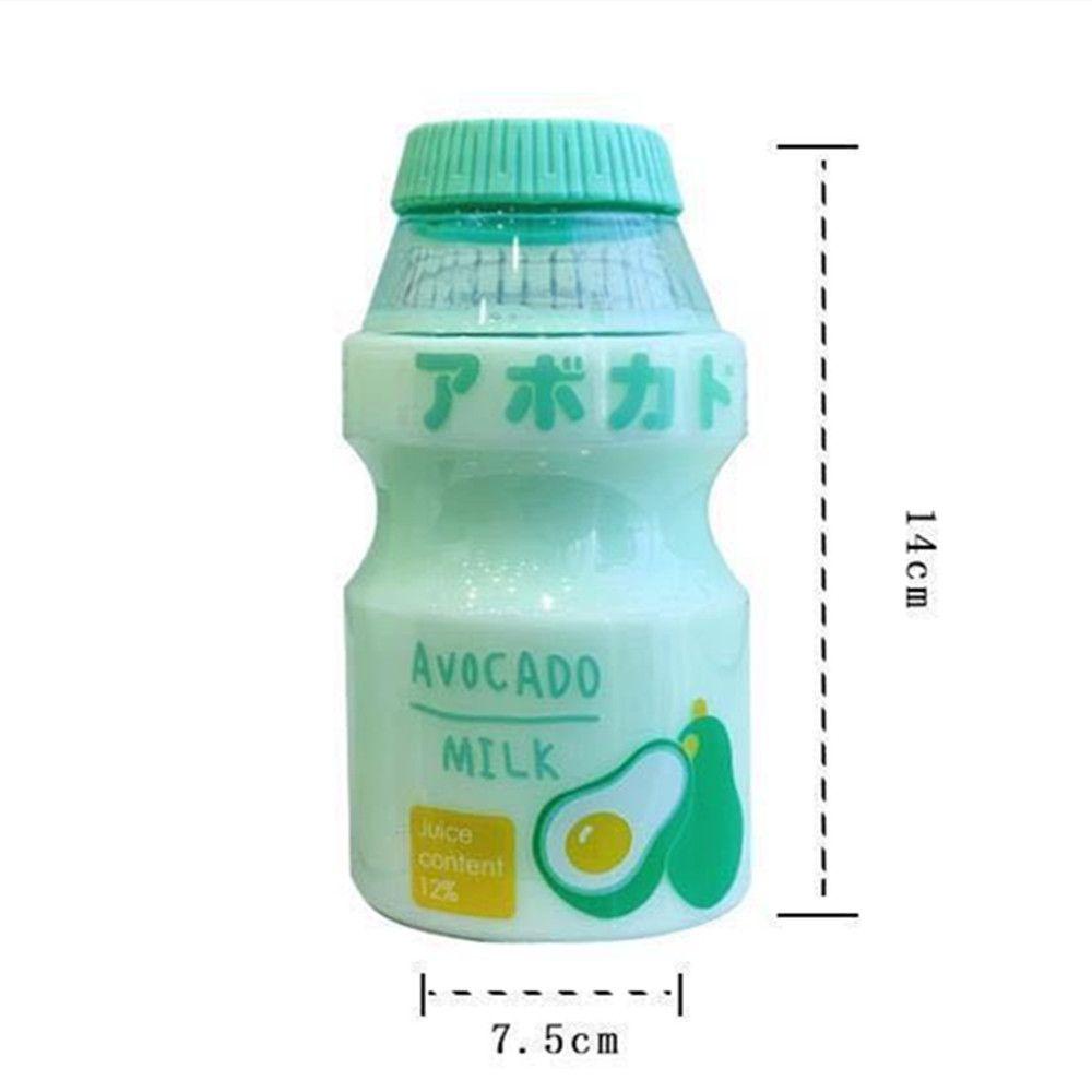Solighter Botol Minum Plastik BPA Free Bentuk Buah Kartun Untuk Olahraga / Travel