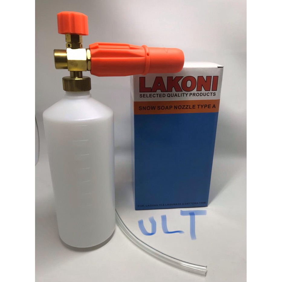 SNOW LANCE SOAP NOZZLE SABUN FOAM STEAM LAKONI LAGUNA 70 DAYTONA