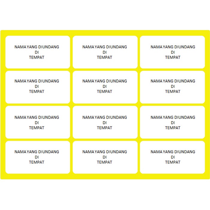 

CETAK PRINT LABEL UNDANGAN 103 PUTIH