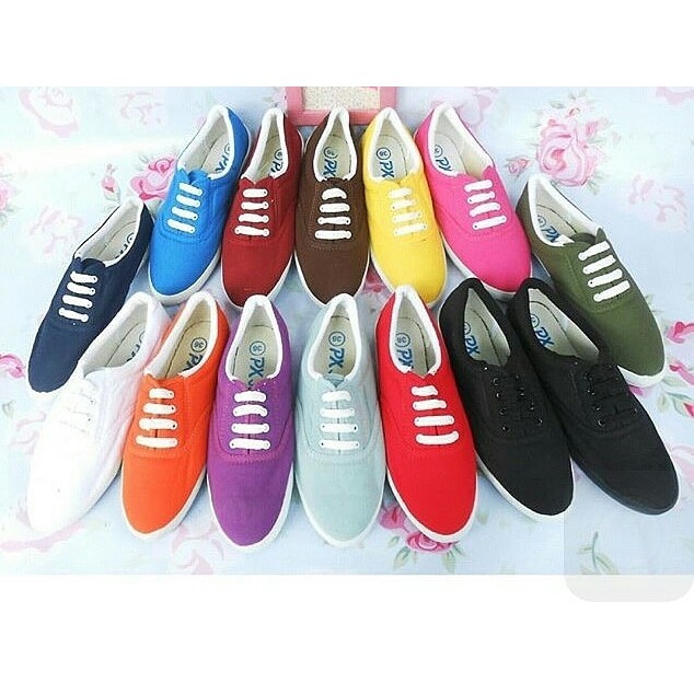 Sepatu Kanvas Px Style 068 Sepatu kanvas Px style 068 Warna