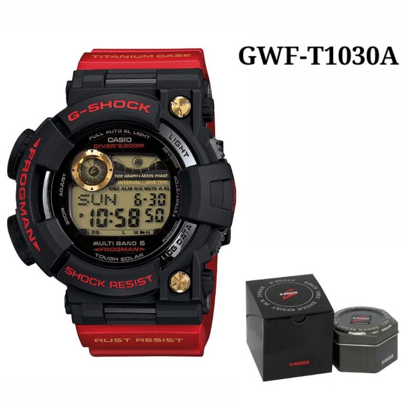 Jam Tangan Pria Casio GShock x Mastermind GWF-1000 Frogman Original BM