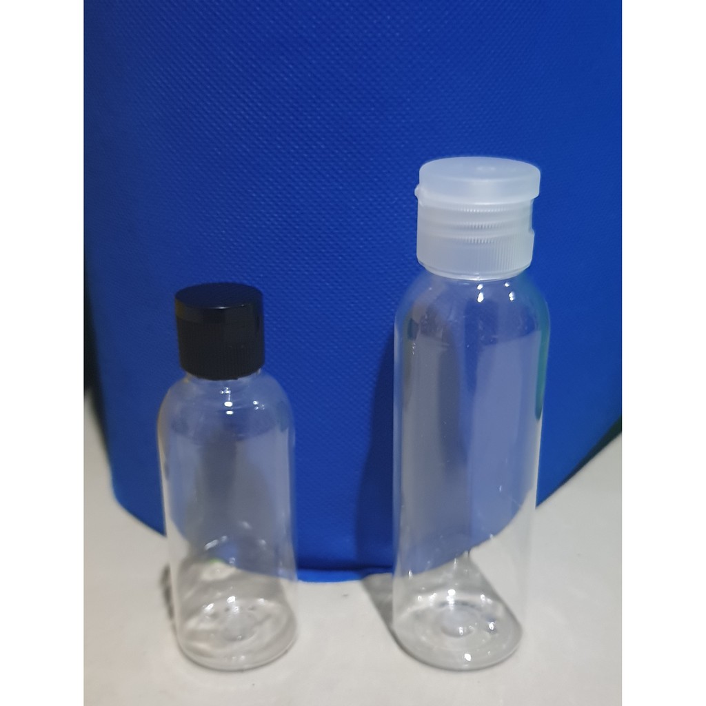 botol kosong 60ml/ botol 100ml/ botol fliptop/ botol hand sanitizer