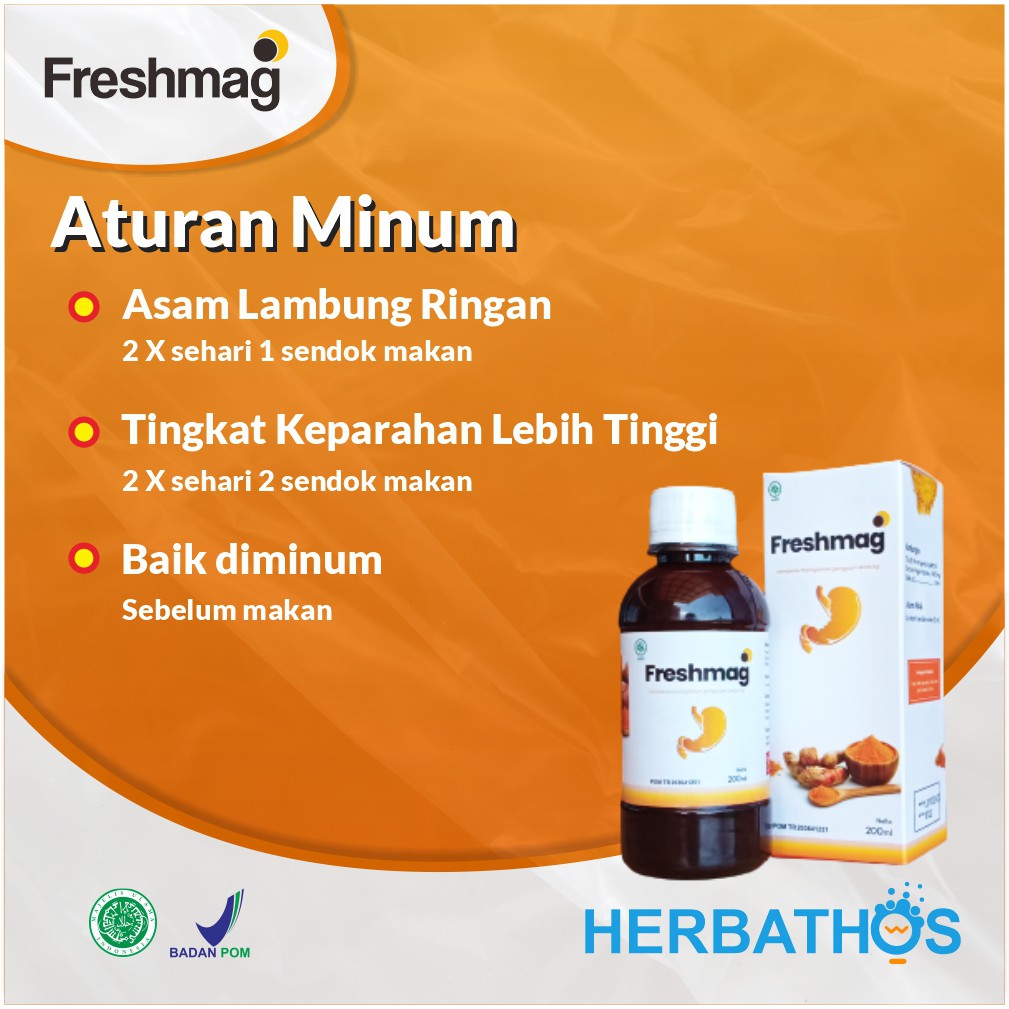 Paket Sembuh Freshmag 2 Botol - Madu Herbal Fresh Maag Mag Atasi Infeksi &amp; Asam Lambung Maag Kronis Perlancar Saluran Pencernaan Penambah Nafsu Makan Isi 200ml