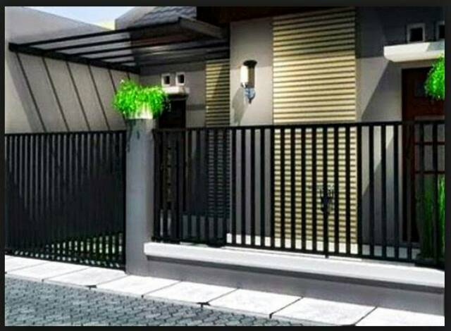 Pagar Besi / Pagar Besi Minimalis
