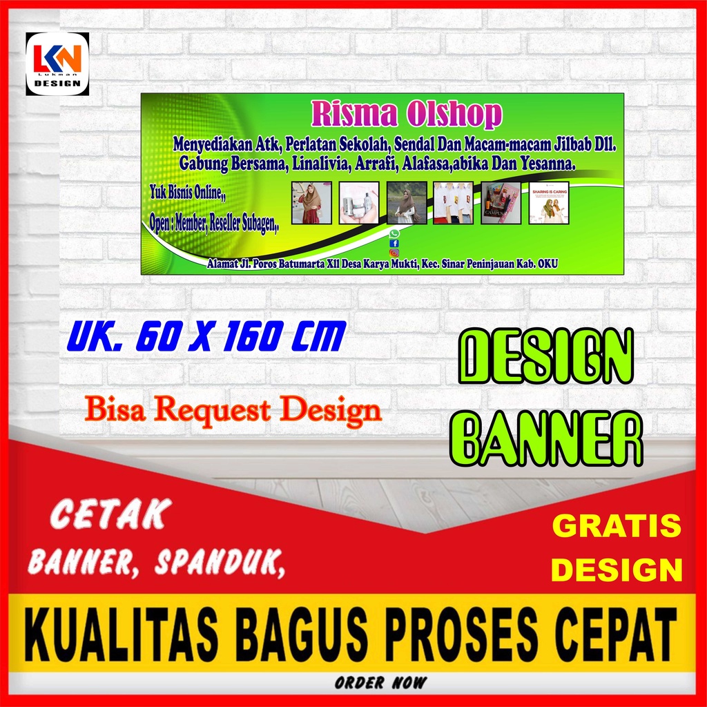 banner spanduk olshop