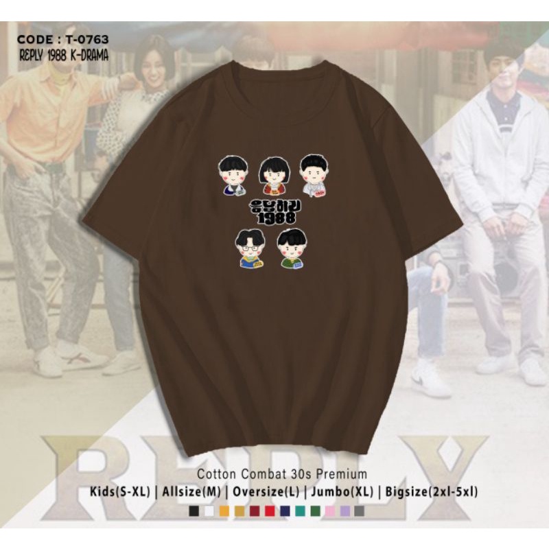 KAOS REPLAY 1988 K-DRAMA OVERSIZE UNISEX