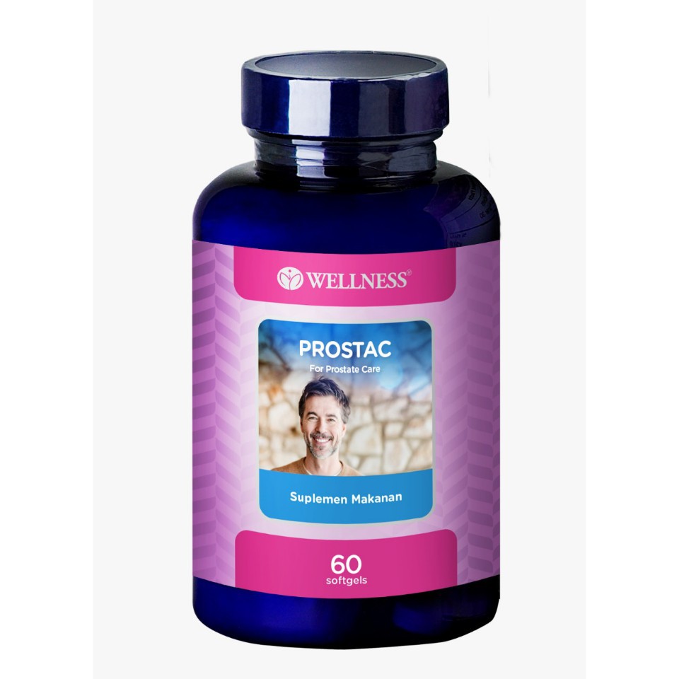Wellness Prostac 60 Kapsul Vitamin Suplemen untuk Prostat dan Ginjal