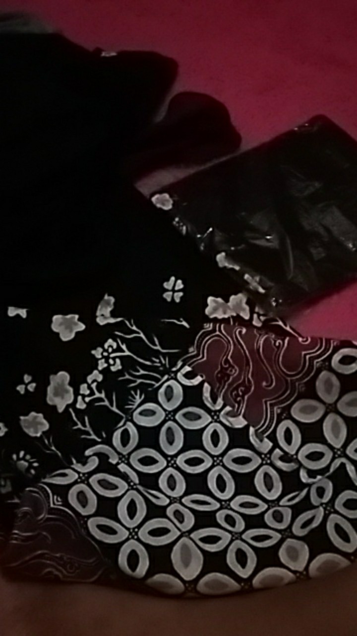 Batik Tunik Motif Terbaru Pekalongan Original Zipper M L Xl Xxl Xxxl Td 055