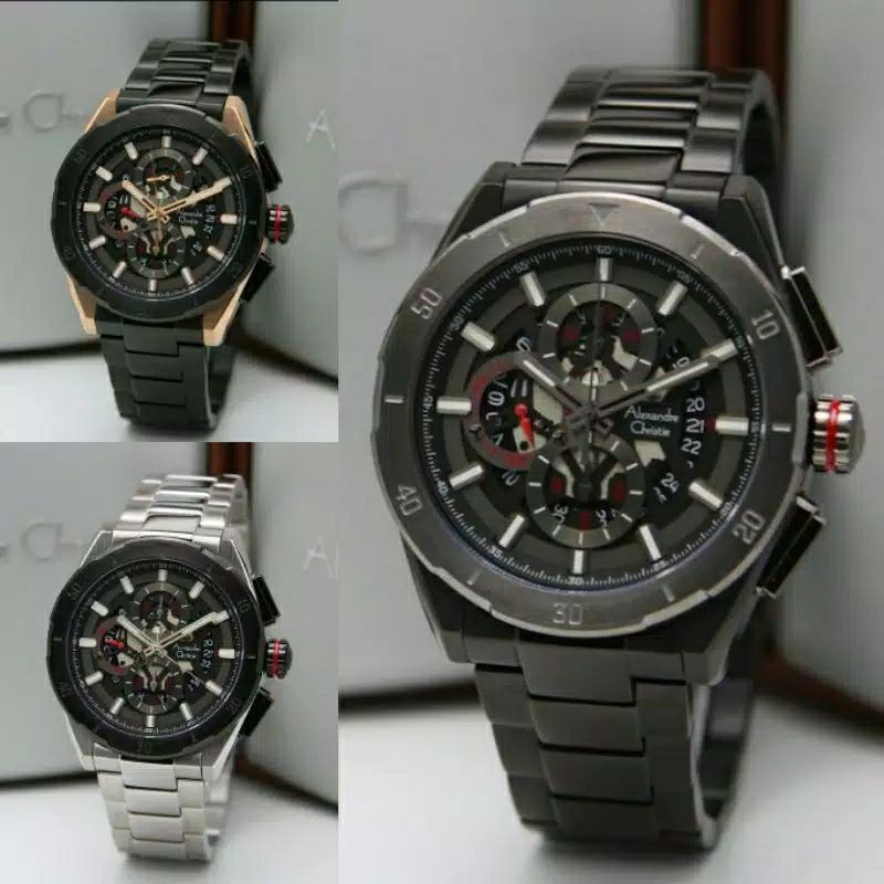 JAM TANGAN PRIA ALEXANDRE CHRISTIE AC 6560 / AC6560 ORIGINAL