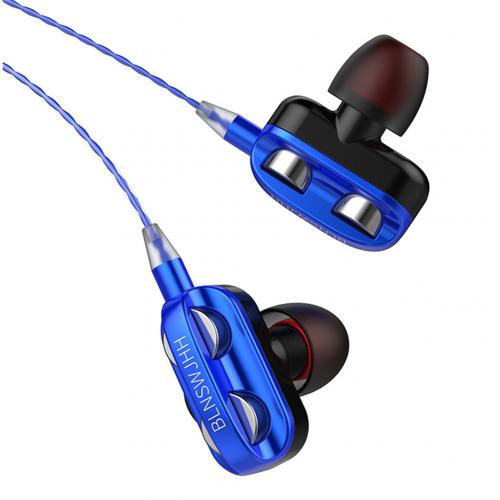 (Buy 1 Take 1) Earphone In Ear Dengan Kabel Jack 3.5mm Bahan PVC Untuk Handphone / PC