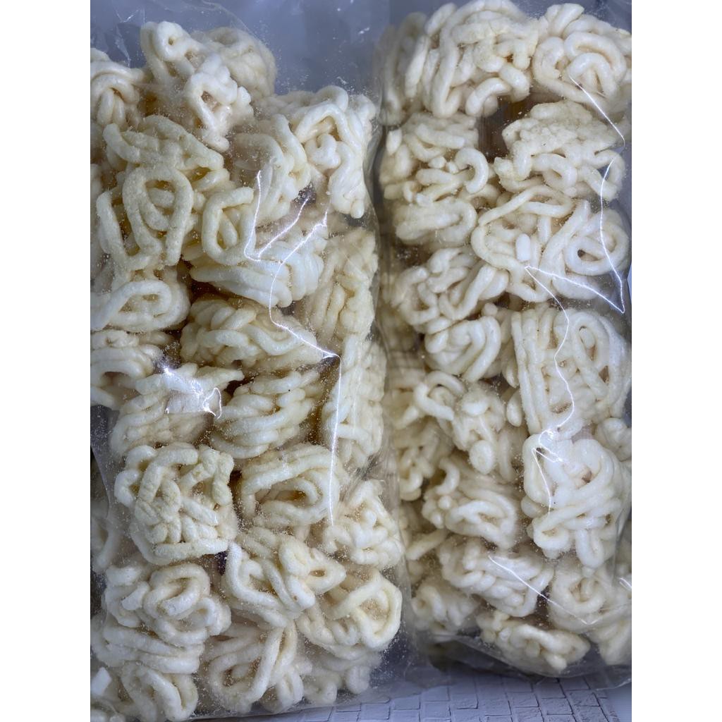 

Kerupuk / Krupuk Palembang Sanggul SUPER Asli Ikan Tenggiri