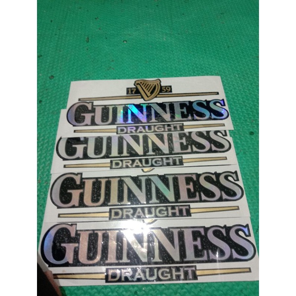 stiker motor Scoopy fi / striping guinness all motor / striping motor Scoopy hologram