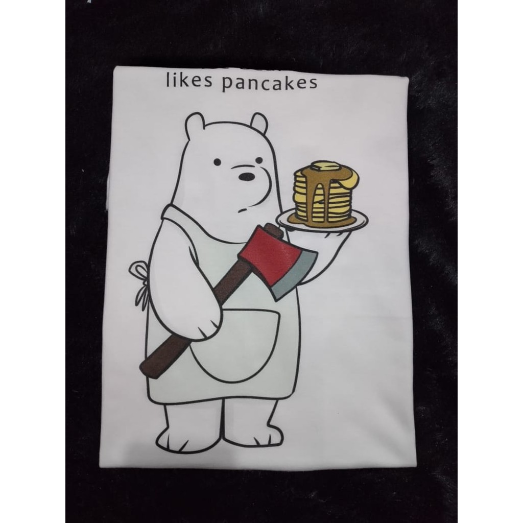 Kaos We Bare Bears Murah | Kaos We Bare Bears Couple Family | Kaos We Bare Bears bebas Desain