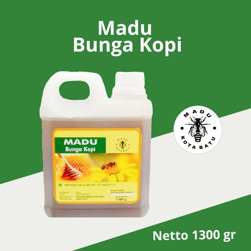 

Madu Asli Murni Nektar Bunga Kopi 1300 gr