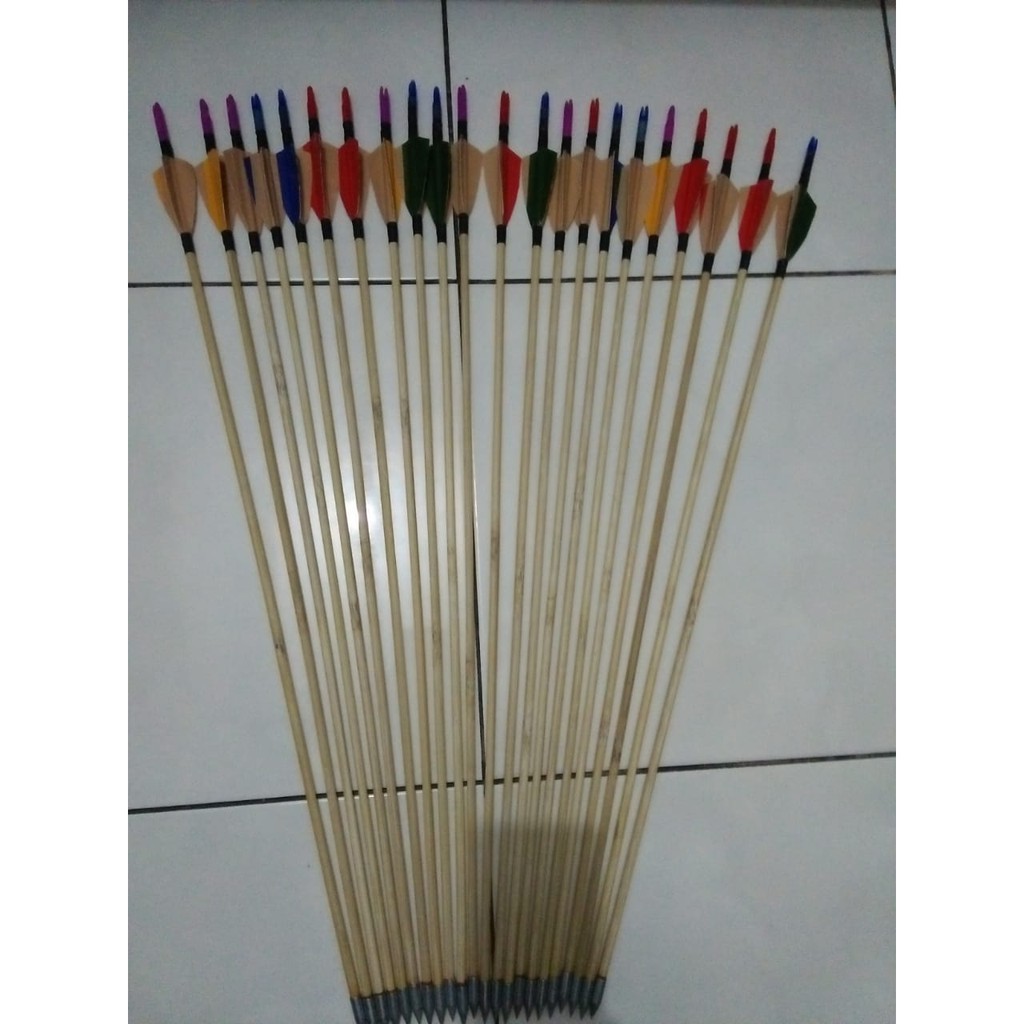 Anak Panah Bambu Petung - Arrow Bambu Standar