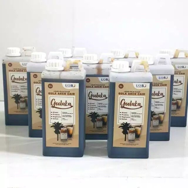 Gula Aren Cair 1Lt GOOLAKA/ Gula Aren Asli / Superior Brown Sugar